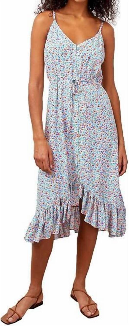 NEW RAILS frida midi dress in wild daisies